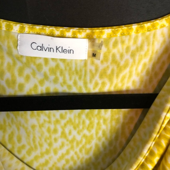 Calvin Klein Draped Neckline Top - Picture 3 of 5